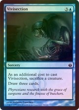4X Vivisection - Foil New MTG Mirrodin Besieged Magic