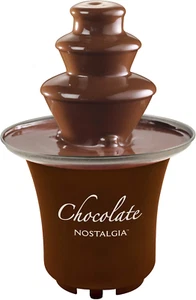 3 Tier Electric Chocolate Fondue Fountain Machine for Parties - Melts Cheese, Qu - Bild 1 von 5