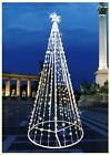 Weihnachtsbaum 3D Mit Kreuzschlitz 576 LED Warmwei 80x200 CM