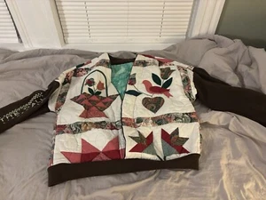 Quilted Jacket Handmade - Picture 1 of 4
