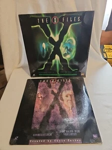 Lot Of 2 The X Files Laserdiscs SEALED Darkness Falls/Erlenmeyer  & Irresistible - Picture 1 of 5