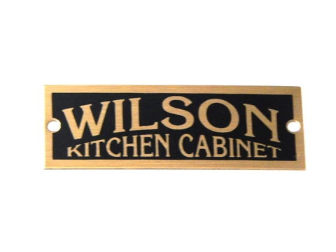 Vintage Wilson Kitchen Cabinet Label Cover