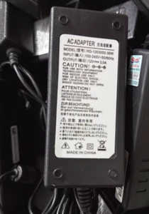 HD-1203000-36W 12V 3A 5.5*2.5 Transformer Power Charger - Afbeelding 1 van 1