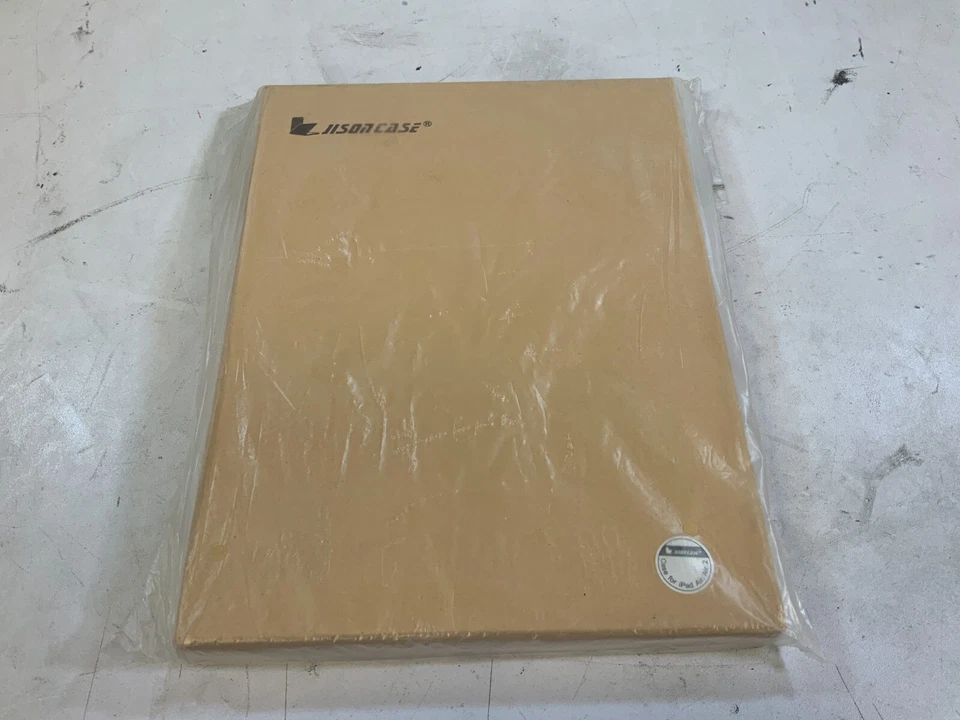 Jisoncase JS-ID6-04A10 Funda Cuero Negro para Apple iPad Air, Air 2 (N6D*) Foto 1 de 4