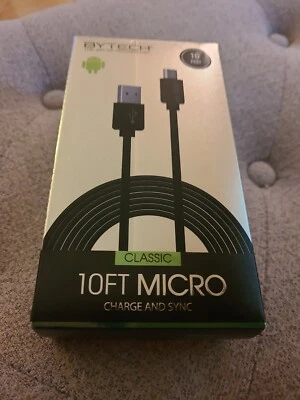 NEW BYTECH TYPE C USB Charge and Sync 10ft Cable - Image 1 of 4