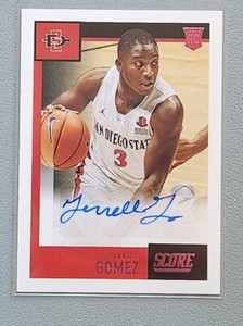 2021 Chronicles Draft Picks Score RC Auto PINK Terrell Gomez San Diego State