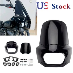 Kit de carenado de faros de 15"" para Harley Softail Fat Bob FXFB FXFBS 18+ - Imagen 1 de 9