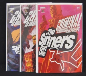 CRIMINAL THE SINNERS #1-3 ICON Comics 2009 - Picture 1 of 3