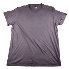 The North Face Tee Shirt 2XL Purple Mens Short Sleeve Graphic Logo Print
