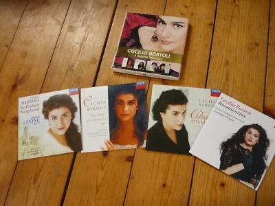 Cecilia Bartoli: Mozart Portraits / Rossini Arias / An Italian Songbook / Chant - Bild 1 von 2