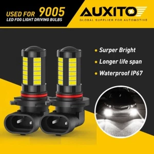 AUXITO 9005 Bulbs HB3 Fog LED Light DRL Driving 33SMD for Civic Honda 2008-2013 - Picture 1 of 12