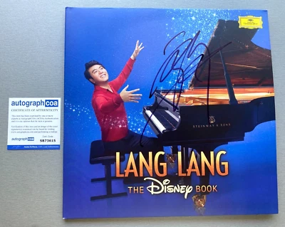LANG LANG in-person signed autographed vinyl record ===NEW=== ACOA - Image 1 of 2