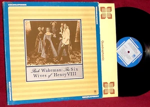 LP RICK WAKEMAN SIX WIVES OF HENRY VIII 1974 A&M QUAD VG++ PROG ROCK YES STRAWBS - Picture 1 of 3