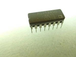 AD7524SQ ANALOG DEVICES 8-Bit Buffered Multiplying DAC MILITARY SPEC CERAMIC - Picture 1 of 3
