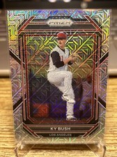 2023 PANINI PRIZM KY BUSH ROOKIE MOJO PRIZM SP #/25 LOS ANGELES ANGELS