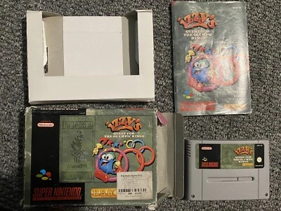 Izzy's Quest for the Olympic Rings- Super Nintendo/SNES. PAL UK super Rare - Image 1 of 4