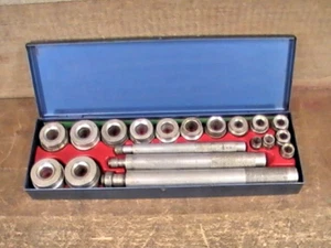 L.O. BEARD TOOL CO. #975 19PC BUSHING REMOVER & INSTALLER KIT COMPLETE NO MANUAL - Picture 1 of 7