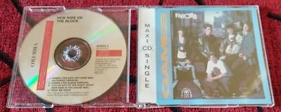 NEW KIDS ON THE BLOCK ** Games (The Kids Get Hard Mix) ** 1990 AUSTRIA CD SINGLE - Image 1 of 2