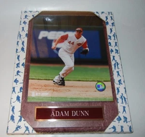 Placa de pared fotográfica de béisbol 8x10 Adam Dunn MLB Cincinnati Reds  - Imagen 1 de 3