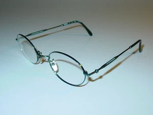 INOTTICA Flexus Eyeglasses Frames 48 x 22 / 381 Green Prescription MADE IN ITALY - Picture 1 of 7