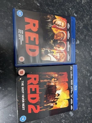 Red Blu Ray And Red 2 Blu Ray. - Image 1 of 2