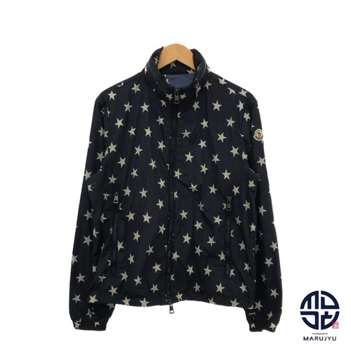 Moncler Capbreton Giubbotto Star Navy Felpa con Cappuccio Zip Taglia 2 Donna Usato0