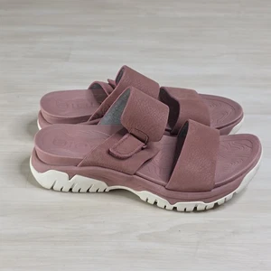 Bionica Nisha Sandalen Größe 6,5 Desert Rose Leder Komfort Slipper Freizeitschuhe - Bild 1 von 8