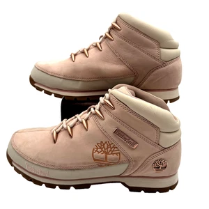 Timberland Botas Para Mujer Cuero Rosa Senderismo Trail Talla 11 EE. UU. - Imagen 1 de 18