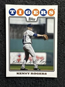 KENNY ROGERS #634 2008 Topps Baseball QTY Detroit Tigers - Picture 1 of 2