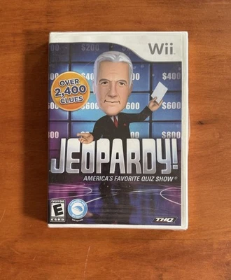 Jeopardy (Nintendo Wii) BRAND NEW Factory Sealed - NTSC - Ships Fast Free Ship - Image 1 of 4