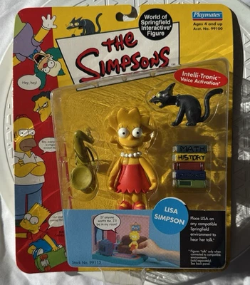Figura interactiva de Los Simpson de Playmates - Lisa Simpson ¡NUEVA! (34G) Foto 1 de 4