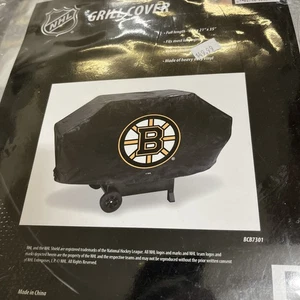Boston Bruins Deluxe Grill Cover New Sale! 68” X21” X 35” Rico - Picture 1 of 5