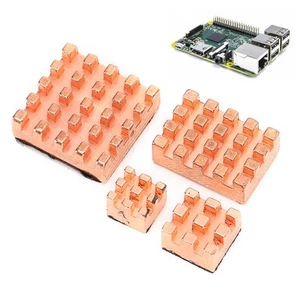 Pure Coper Heatsink Pure Coper Heatsink Cooling Heat Sink Accessory For Raspb FY - Afbeelding 1 van 12
