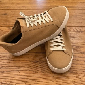 Zapato sin cordones informal manos libres Kizik IRVINE M 11,5 W 13 ancho de lona de arce azúcar - Imagen 1 de 10