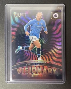 2024-25 Panini Select Premier League Erling Haaland Visionary SSP - Card #2 - Picture 1 of 3