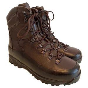 BRITISH ARMY ITURRI Cold Wet Weather Boots Brown GORE-TEX Leather Surplus Male - Picture 1 of 31