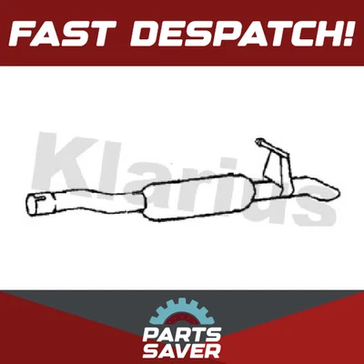 Box scarico posteriore/posteriore adatto a CITROEN BERLINGO MULTISPACE B9 1.6D 2008 su Klarius - Immagine 1 di 4