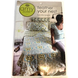 Amy Butler Feather Your Nest Bedding Pattern NEW - Picture 1 of 2