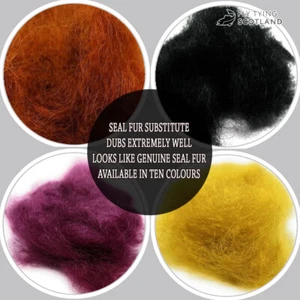 Fly Tying Scotland Seal Fur Substitute Dubbing Fly Tying Material