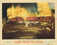 Gone With the Wind 1x ORIGINAL US Lobby Card Vivien Leigh Clark Gable 1961RR