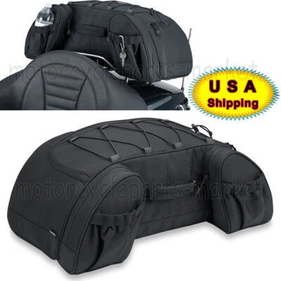 Trunk Rack Bag Luggage For Harley Touring Electra Tri Glide Road King FLHTC FLHR - Imagem 1 de 4