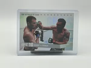 2010 TOPPS MAIN UFC EVENT TOP 10 FIGHTS INSERT NATE QUARRY TIM CREDEUR #29 - Picture 1 of 2
