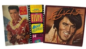 Elvis Presley Vinyl LP Set Blue Hawaii & Welcome To My World 2 Albums RCA Victor - Picture 1 of 4