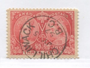 Canada 1897 3 cent Jubilee with Chilliwack BC July 5th 1897 CDS - Picture 1 of 1