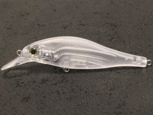 wLure 10 Blank Minnow Fishing Lure Bodies 3 1/8 Inch Unpainted Lure UPM718 - Picture 1 of 3