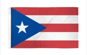 PUERTO RICO FLAGGE NEU 3x5ft MIT MESSINGTÜLLEN - Bild 1 von 1