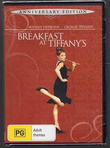 Breakfast at Tiffanys (1961) DVD reg.4 New & Sealed - Audrey Hepburn - Picture 1 of 2