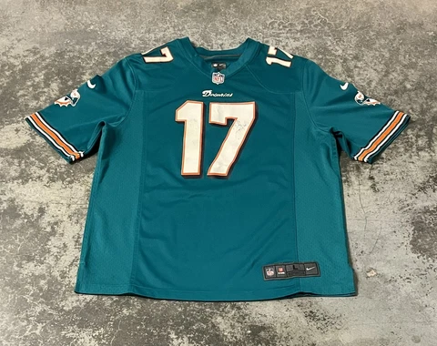 Men’s Nike Ryan Tannehill #17 Miami Dolphins NFL Football Jersey Adult Large Cover