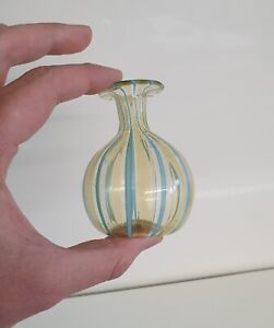 Vase miniature en verre soufflé Murano Italy