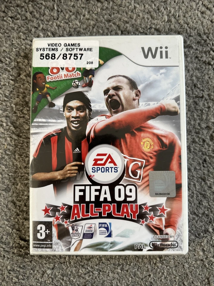 FIFA 09 All-Play (Wii) PEGI 3+ Sport: Football   Soccer FREE Shipping - New - Image 1 of 1